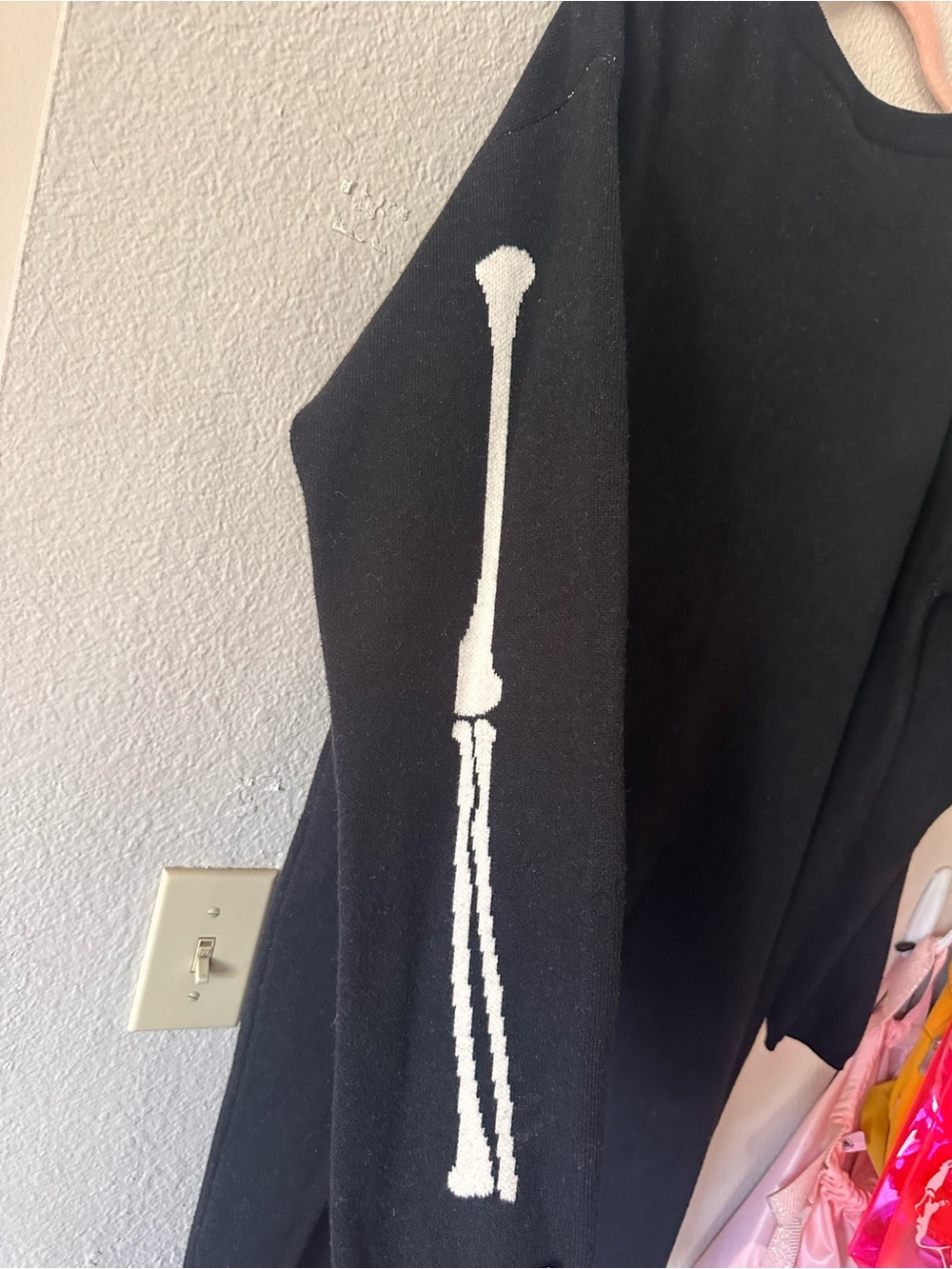 Modcloth Skeleton Heart Sweater XL EUC - Picture 6 of 6